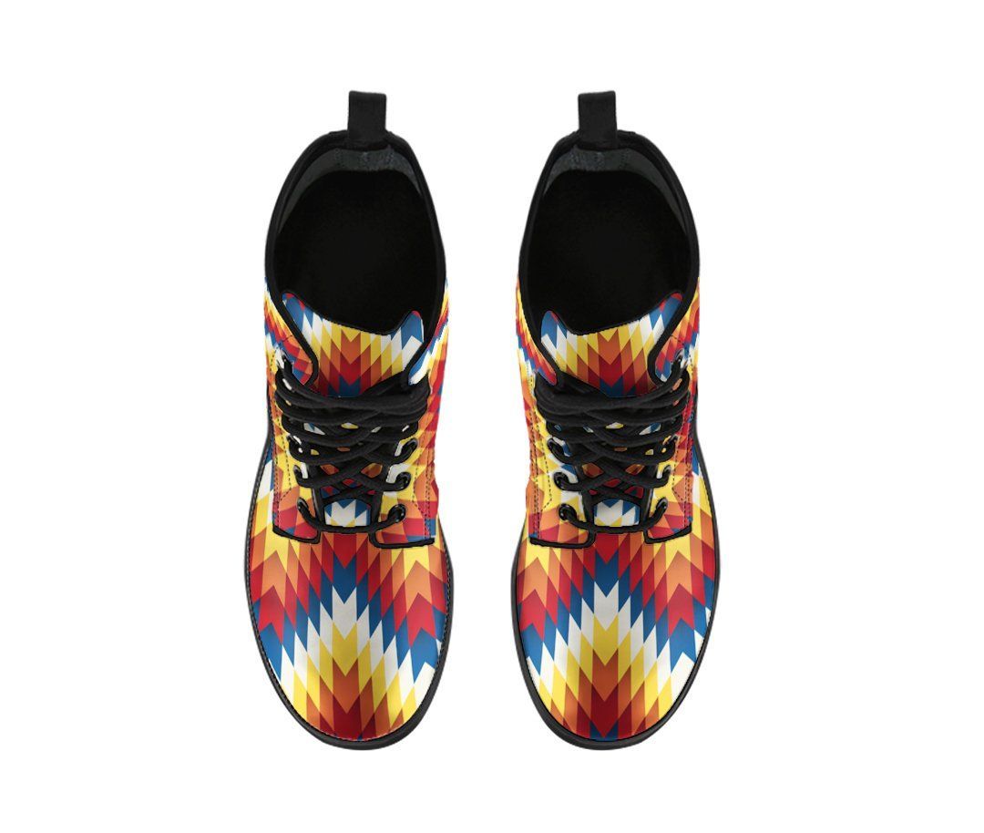 Native American Indian Costume Leather Boots NT018