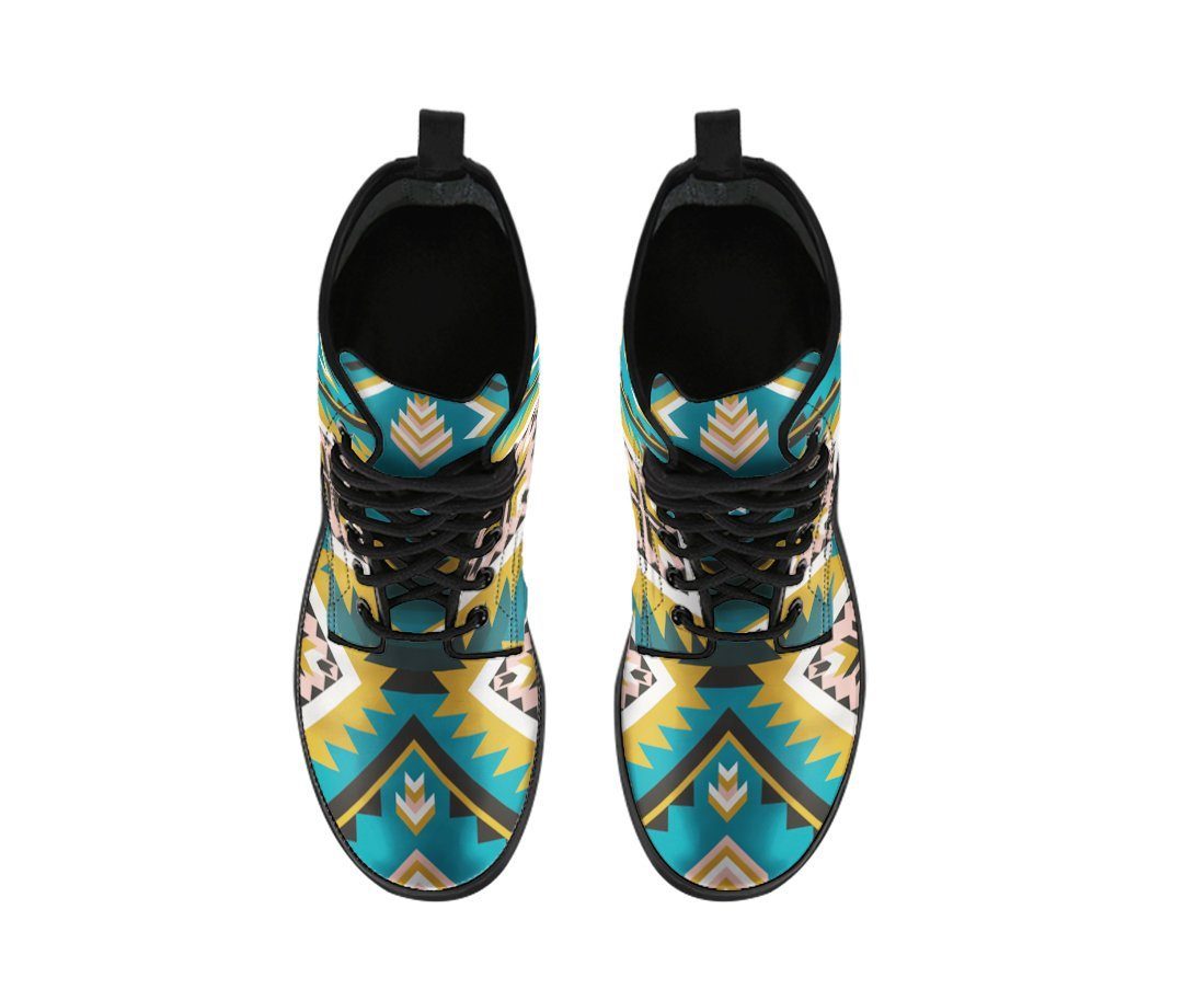 Native American Leather Boots Design NT009