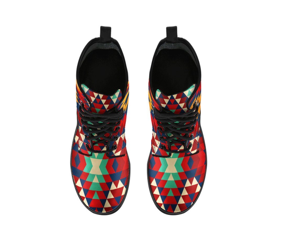 Native American Indian Leather Boots NT007