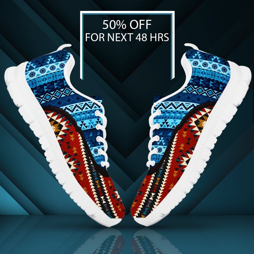 Native American Pattern Women's Costume Shoes NT095