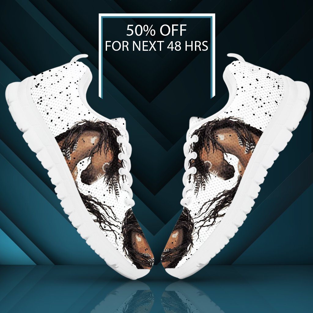 Native American Horse Kid's Running Shoes NT105