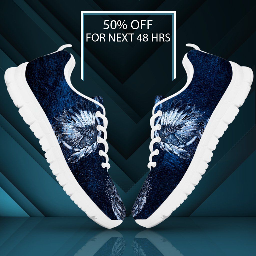 Native American Wolf Women's Running Shoes NT098