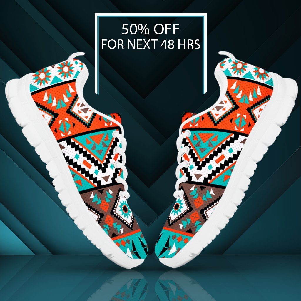 Native American Indian Pattern Men's Shoes NT088