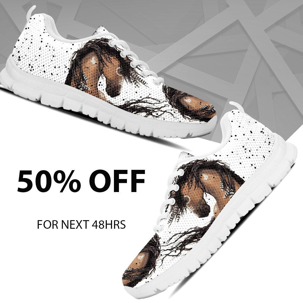 Native American Horse Kid's Running Shoes NT105