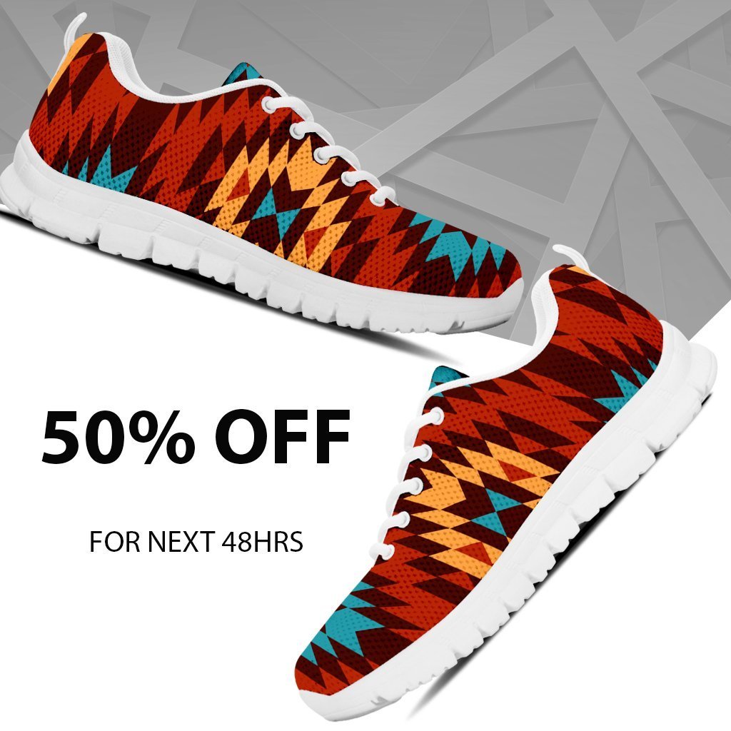 Native American Indian Pattern Women's Sneakers NT025