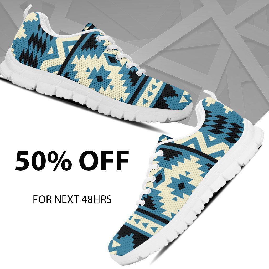 Native American Pattern Kid's Sneakers NT021