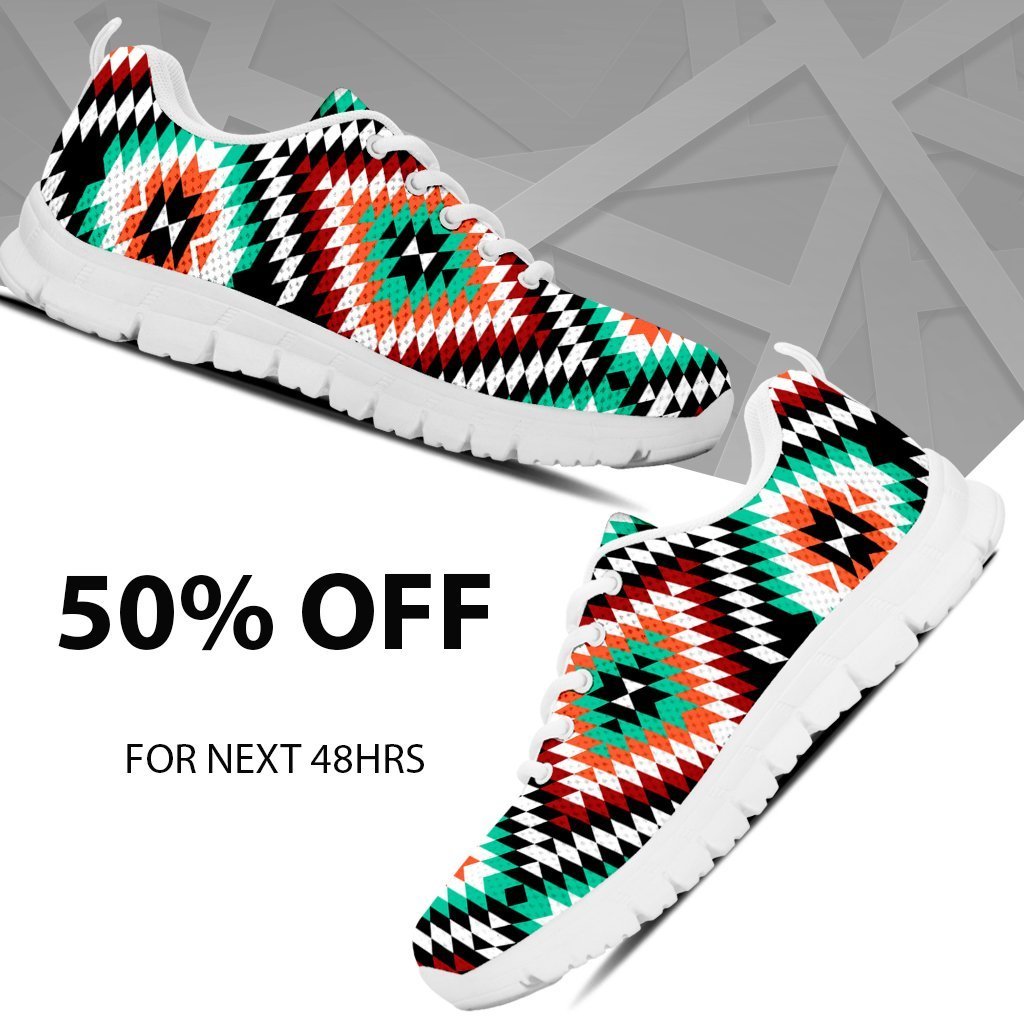 New Native American Indian Woman's Sneaker NT046