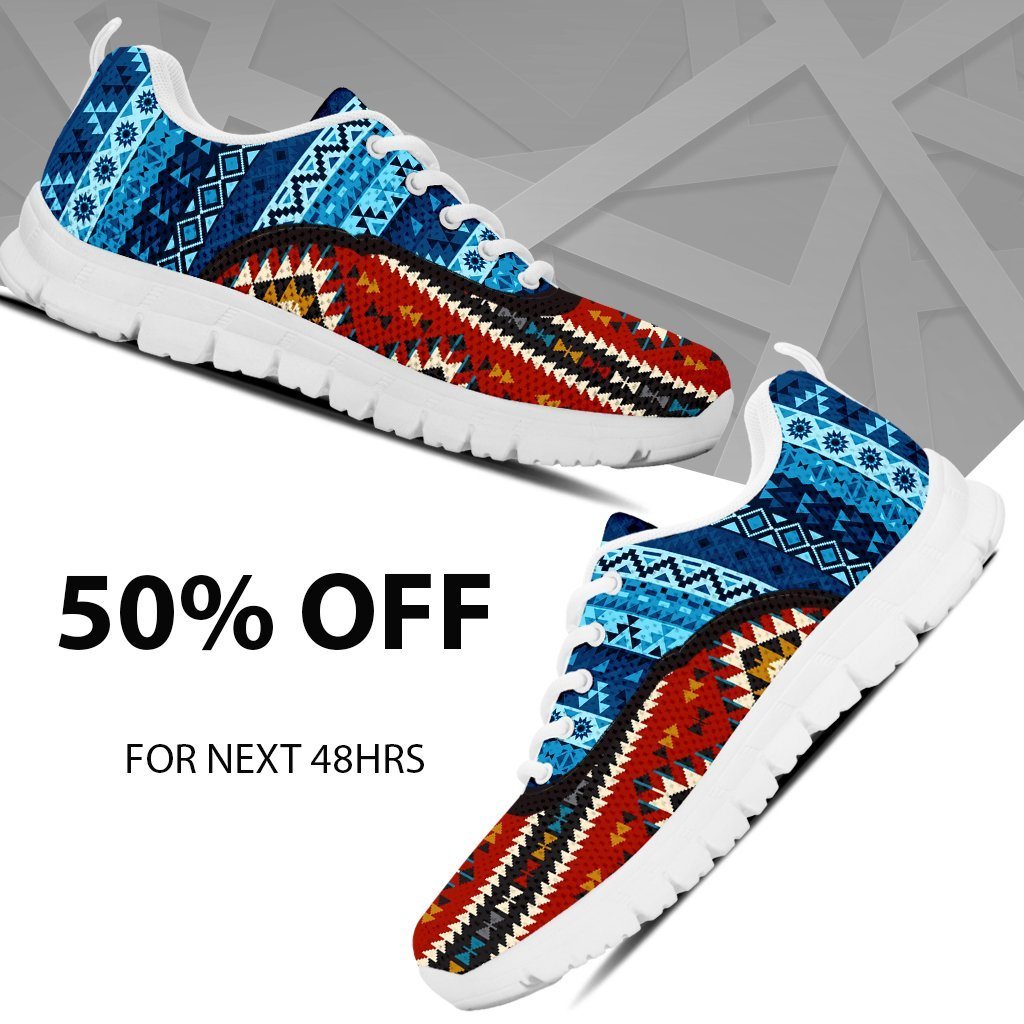 Native American Pattern Kid's Costume Shoes NT097