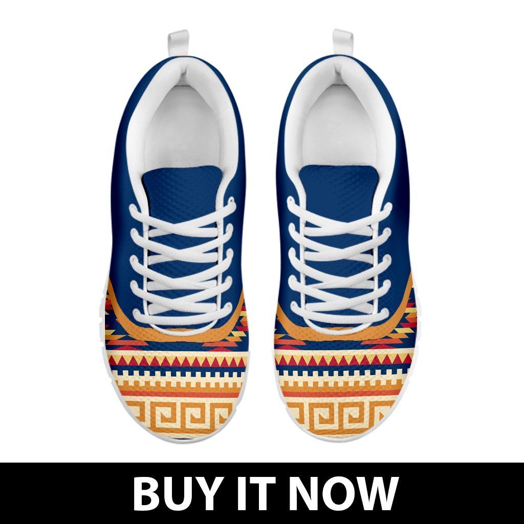 Native American Pattern Men's Sneaker Design NT102