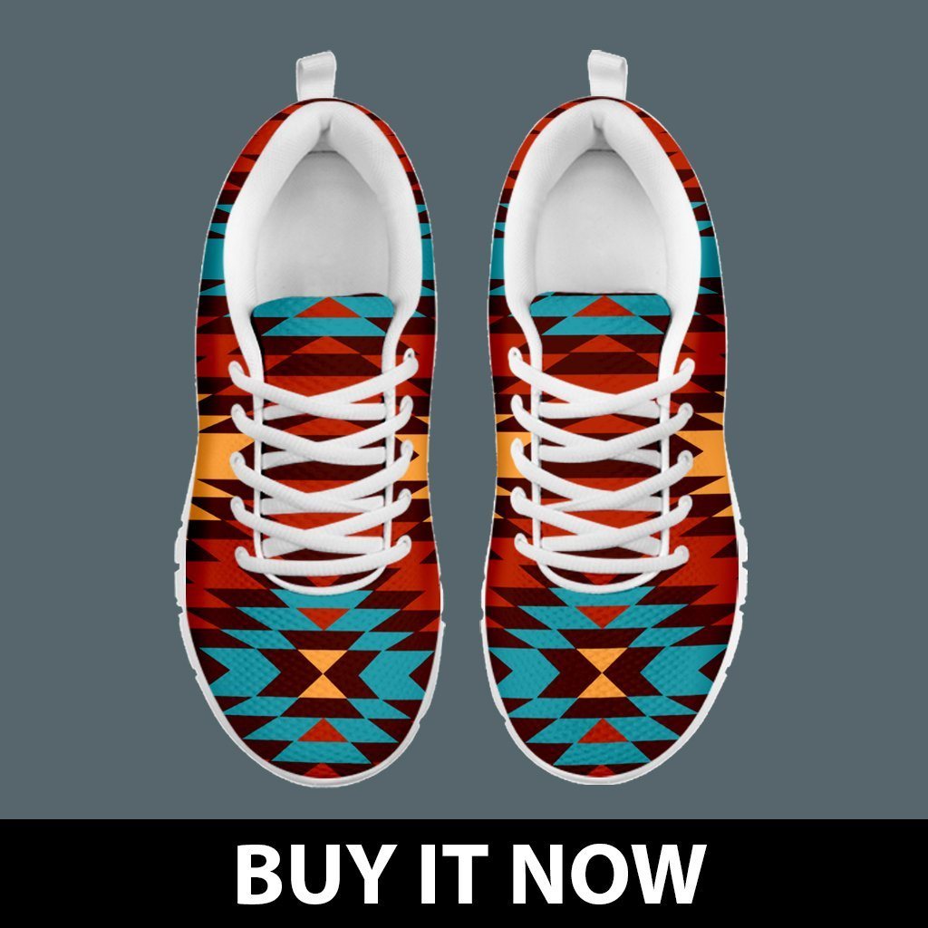 Native American Indian Pattern Women's Sneakers NT025