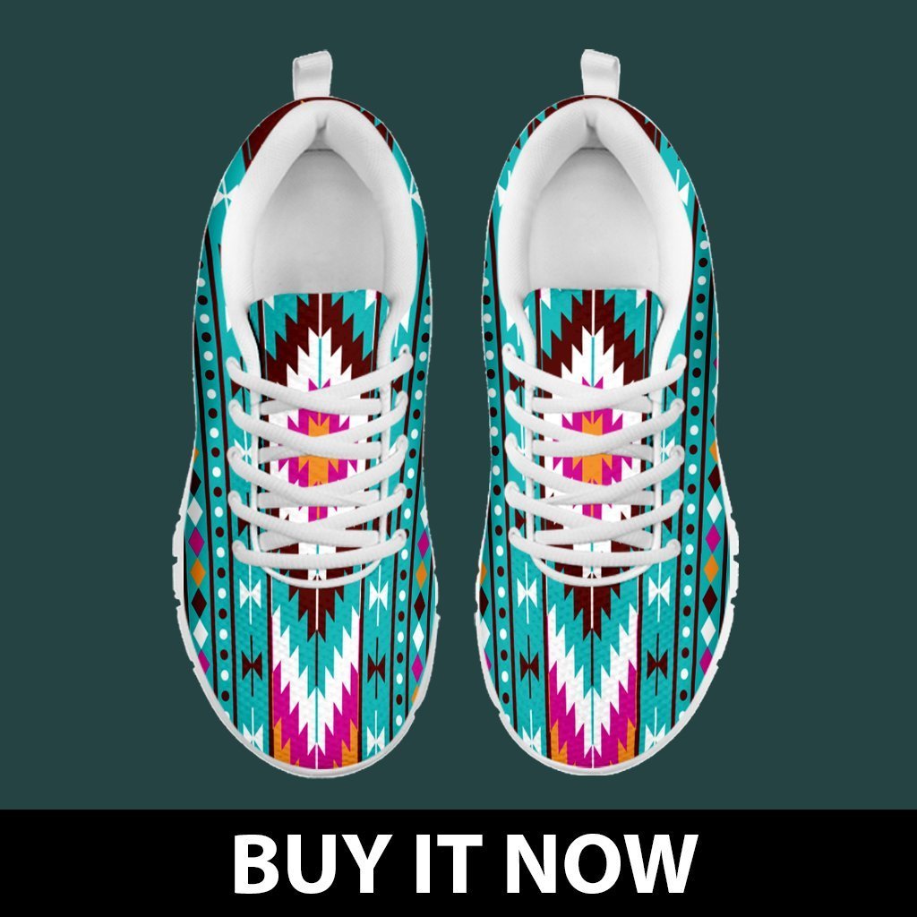 New Native American Indian Kid's Sneaker NT048