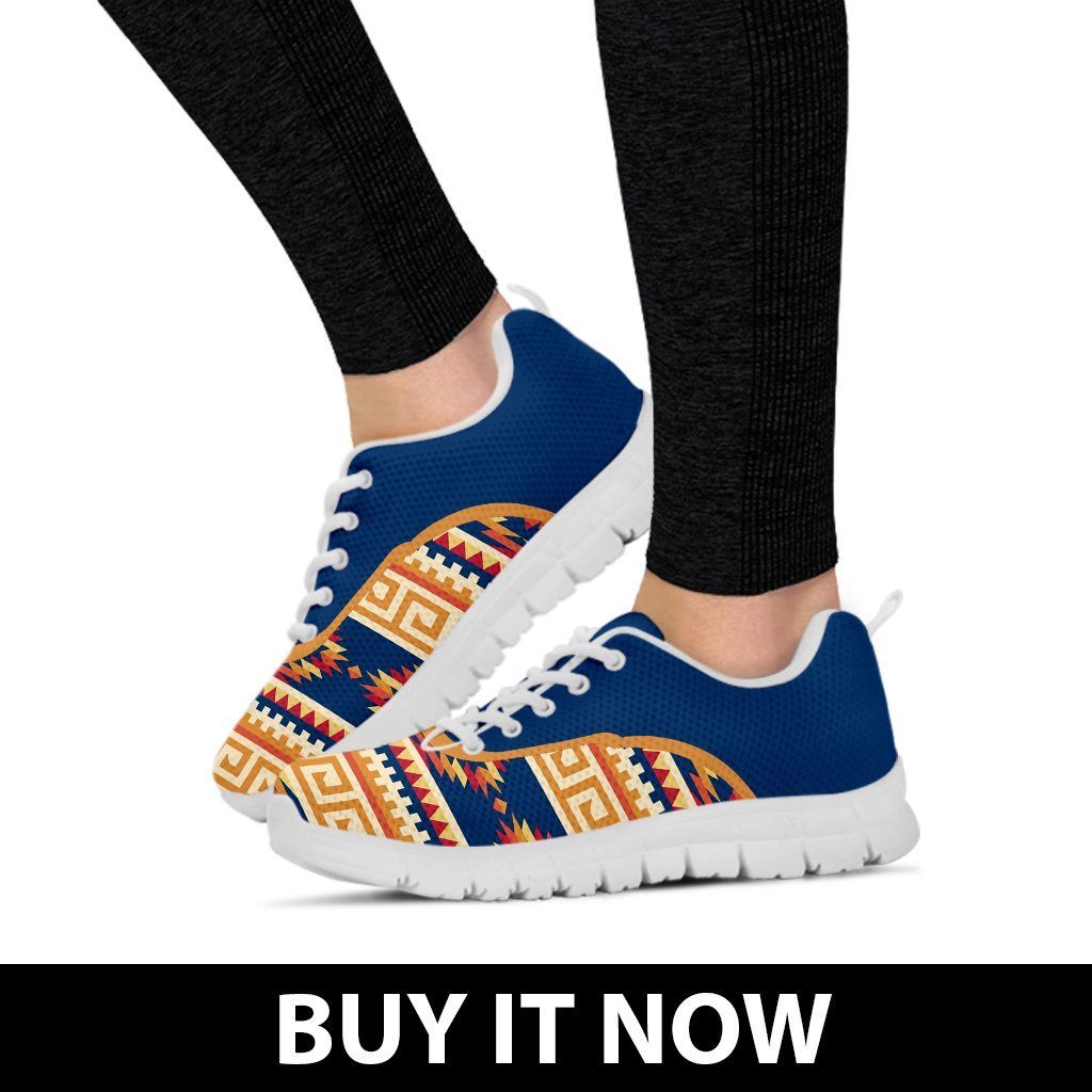 Native American Pattern Women's Sneaker Design NT101