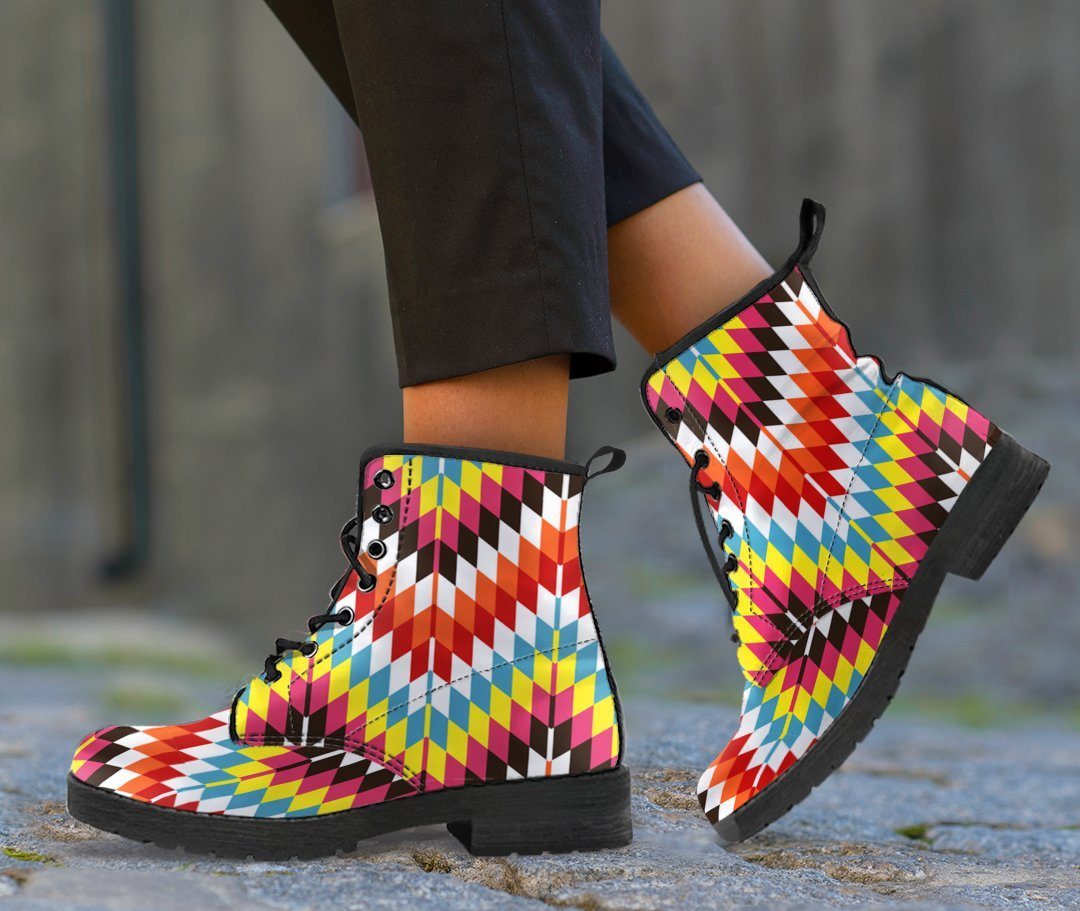 Native American Leather Boots Design NT015