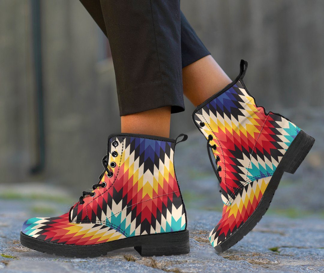 New Native American Leather Boots NT006